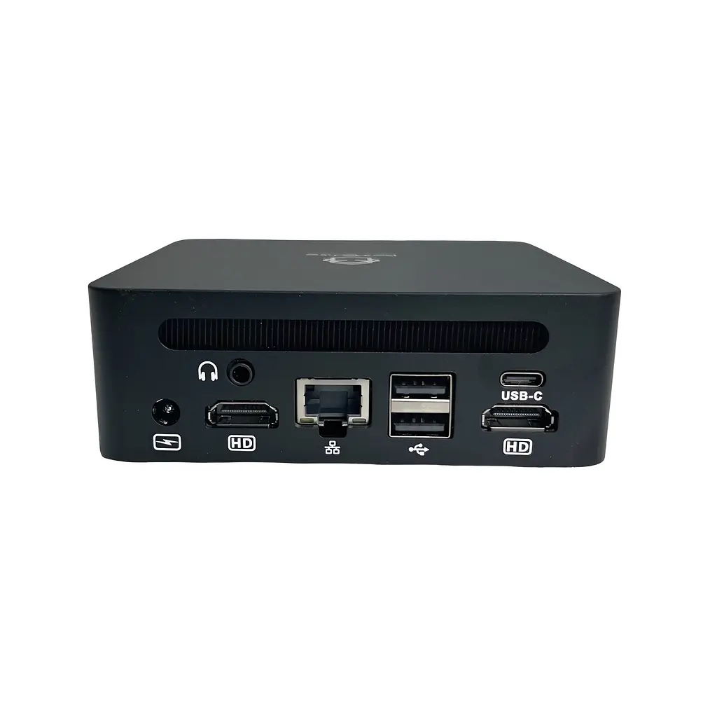 Міні-Пк GenMachine Ren Pro 6000 / Ryzen 7 6800H / RAM 32GB / SSD 512GB / LAN / Wi-Fi / Bluetooth / Windows 11 Pro (Без ключа) / Чорний - фото 4