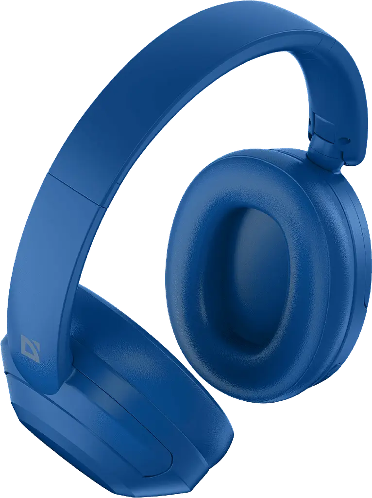Навушники бездротові Defender FreeMotion B490 bluetooth стерео гарнітура + USB-C + 3.5 синя (63491) - фото 3