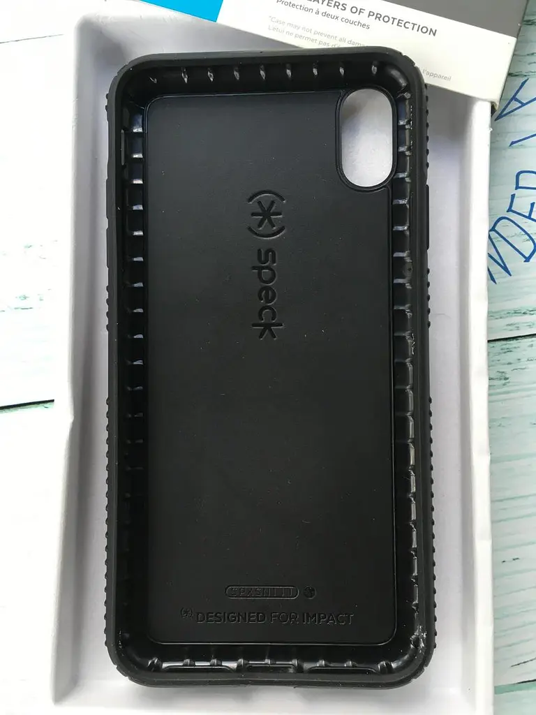 Чохол протиударний Speck Presidio Grip 117106-1050 для iPhone XS Max (6.5") Black - фото 10