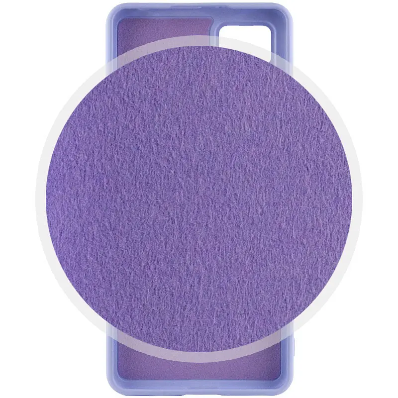 Чохол Silicone Cover Lakshmi Full Camera A для Xiaomi Redmi Note 11 Pro Global / Note 11 Pro 5G Бузковий / Dasheen, Full camera - фото 3
