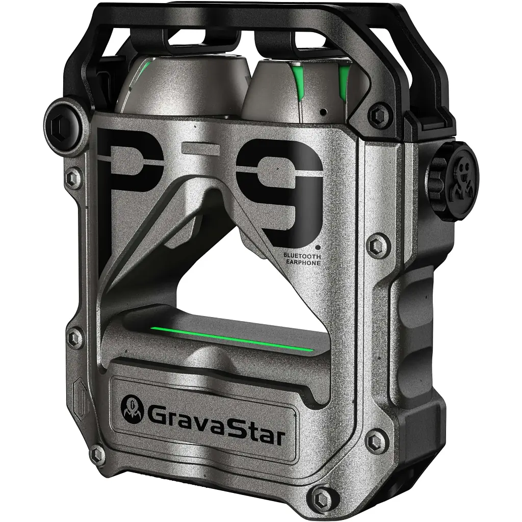 Наушники GravaStar Sirius Pro BT 5.2 Battle-Worn Gray - фото 9
