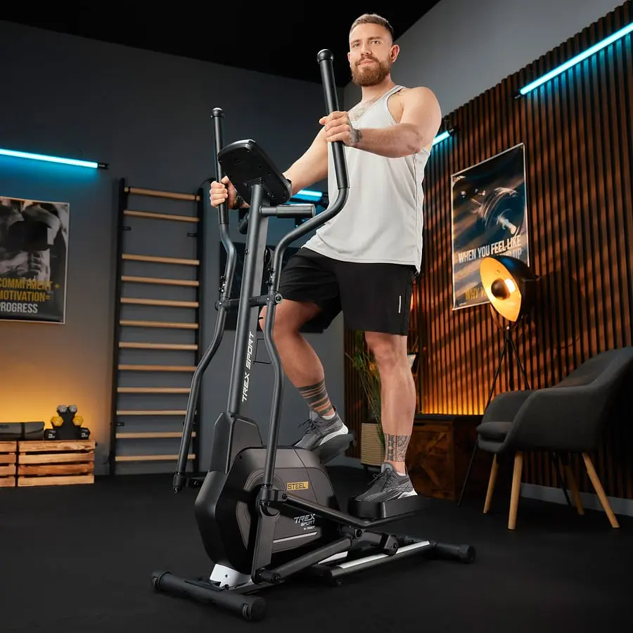 Орбітрек Trex Sport TX-700CT Steel магнітний чорний - фото 3