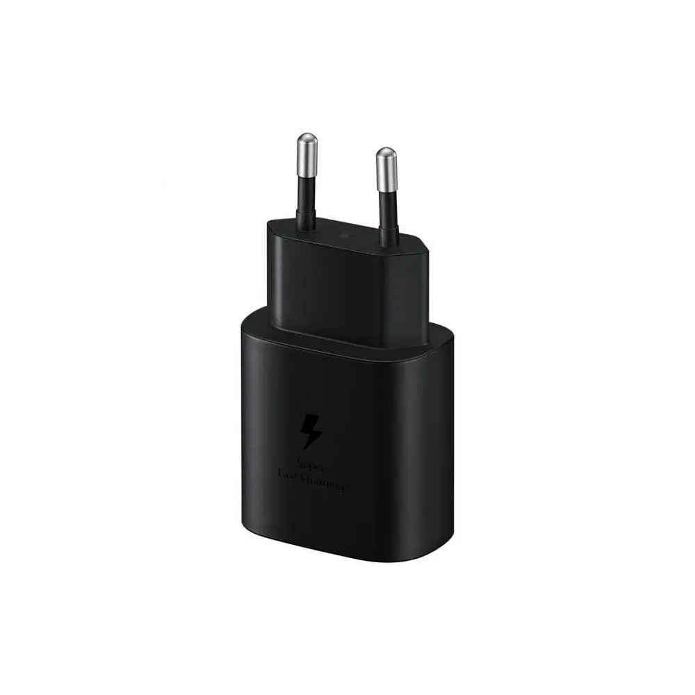 Зарядний пристрій Samsung USB-C Wall Charger with Cable USB-C 25W Black (EP-TA800XBEGRU) - фото 4