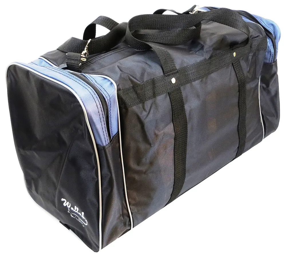 Сумка в дорогу Wallaby 340-3 38L Чорна із сірим - фото 7