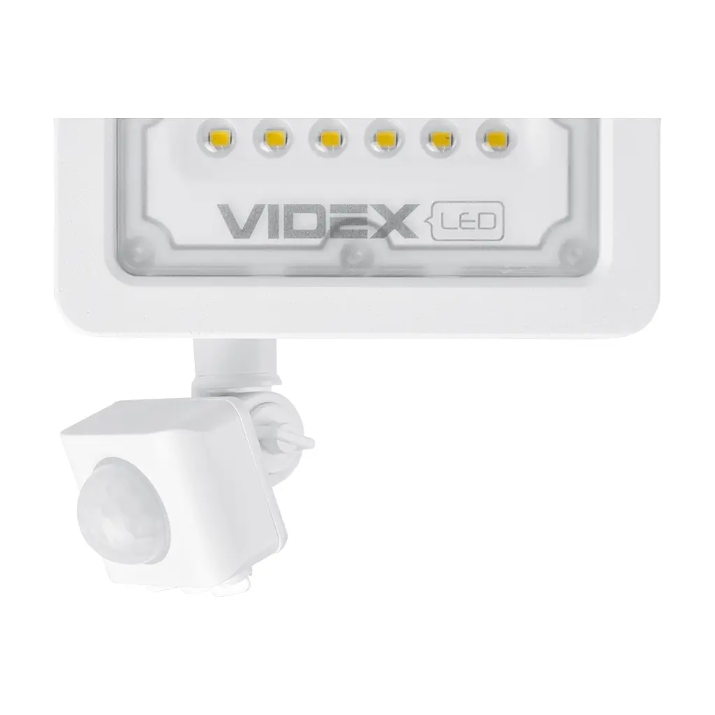 Прожектор Videx LED 10W 5000K з датчиком руху (VL-F2e105W-S) - фото 3
