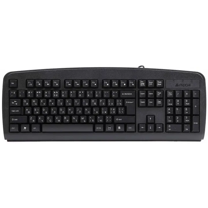 Клавіатура дротова A4Tech KB-720 USB Black