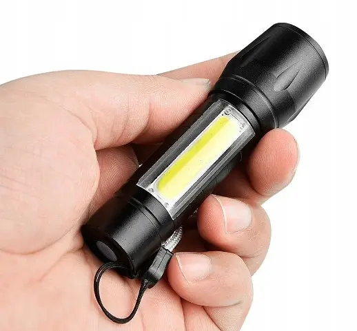 Ручний ліхтарик з USB зарядкою Світлодіодний X-Balog - фото 6