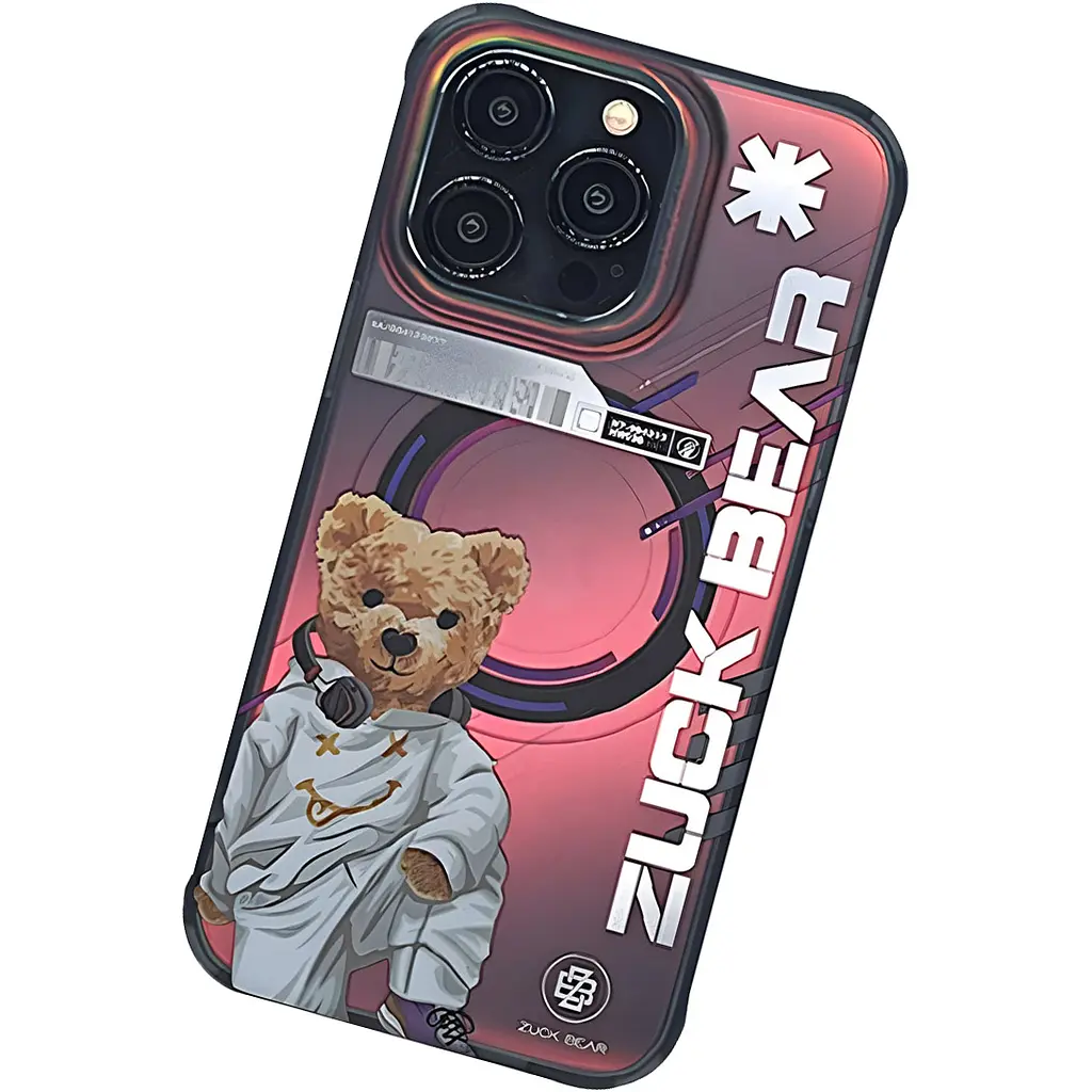 Чехол Zuck Bear New York Never Sleeps MagSafe Case для Apple iPhone 15 Pro Max Bronx Energy [108873] - фото 3