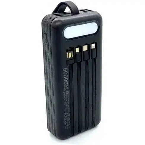 Внешний портативный аккумулятор Sunix PB-05 50000mAh 2.1A 5W 2xUSB/Type-C/MicroUSB - фото 3