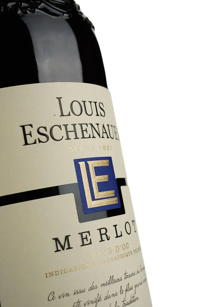 Вино Louis Eschenauer Merlot, червоне, сухе, 14%, 0,75 л (1312340) - фото 3