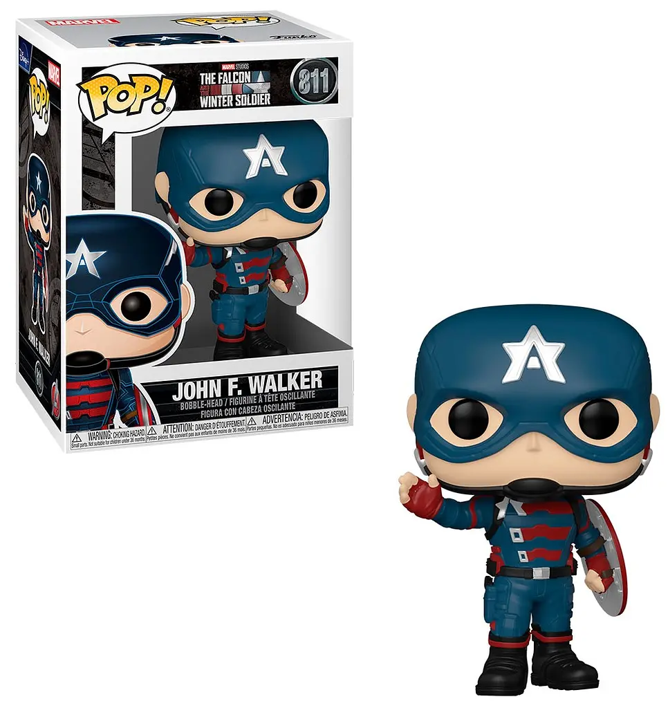 Ігрова фігурка Funko Pop серії Сокіл та Зимовий солдат СШАгент (51627) - фото 2