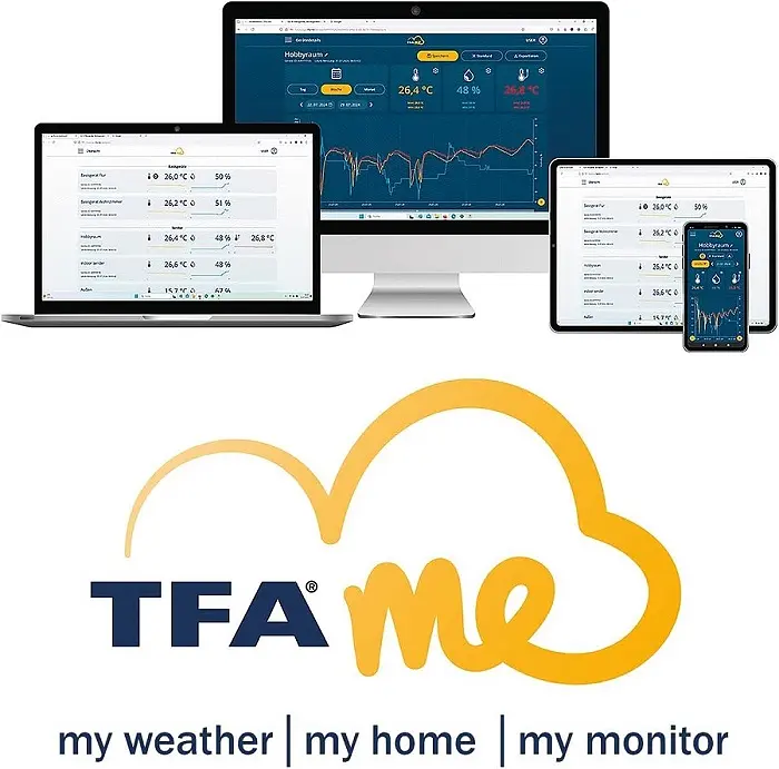 Метеостанция TFA WIFI TFA.me ID-04 35810201 - фото 9