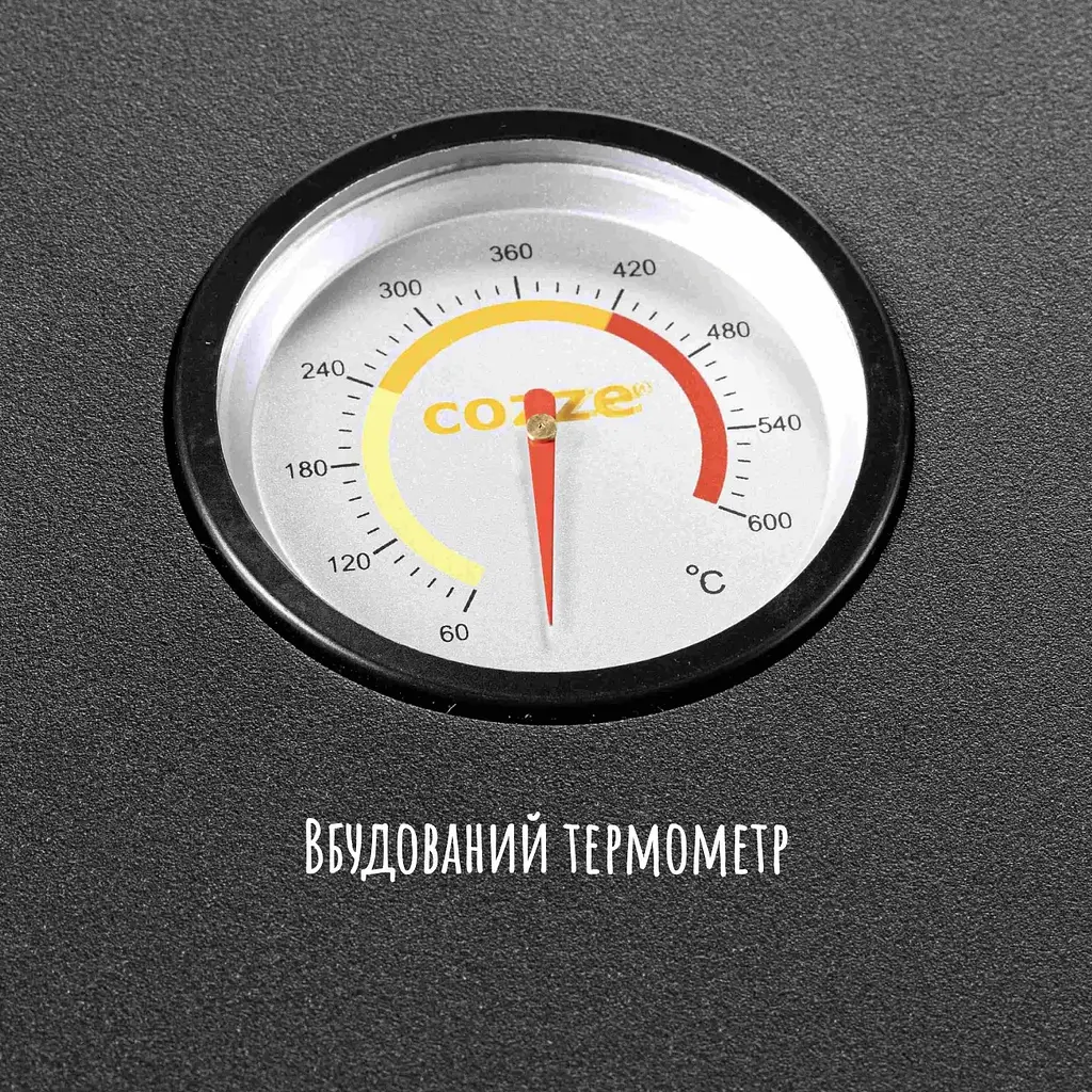 Мультифункціональна газова піч для піци Cozze 17 з термометром та підсвіткою (90426) - фото 10
