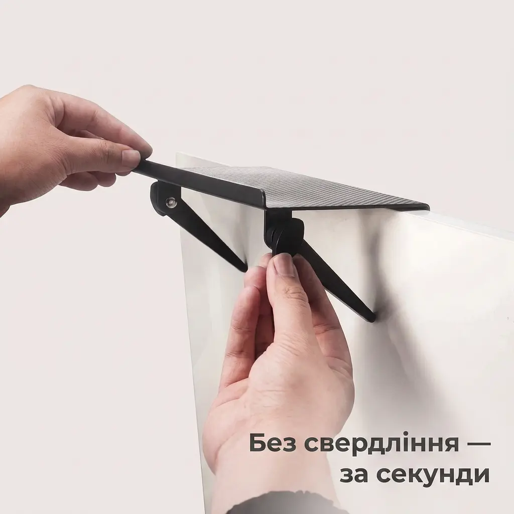 Поличка для медіаплеєра, роутера на ТВ 16х11см - фото 4
