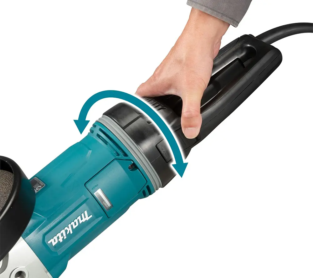 Шліфмашина кутова мережева Makita GA9071X1 (230 мм, 2800 Вт, 6600 об/хв, AFT) - фото 7