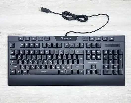 Клавіатура провідна ігрова Xtrike ME KB-508 RGB EN з підсвічуванням - фото 3