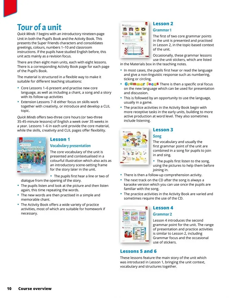 Quick Minds 1. Teacher's Book (for Ukraine, НУШ) - фото 8