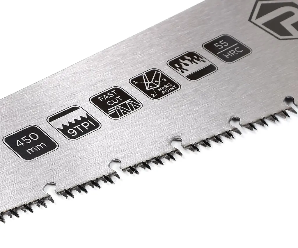 Ножівка пила по мокрому дереву Polax 450 мм (47-010) - фото 2