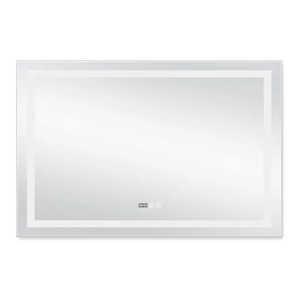 Дзеркало Qtap Mideya 1200x800 (DC-F613) з LED-підсвічуванням та антизапотіванням QT2078F613W, Білий - фото 3