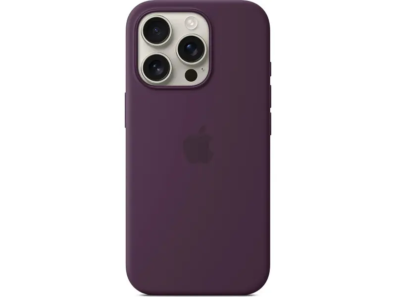 Чохол для смартфона Apple iPhone 16 Pro Silicone Case with MagSafe - Plum (MYYM3) - фото 2