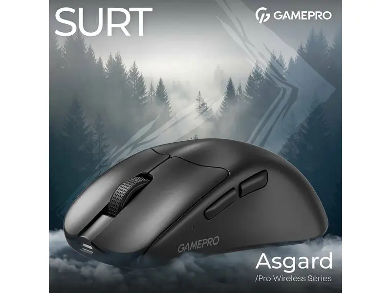 Миша GamePro Asgard Surt Black (GM017B) - фото 3