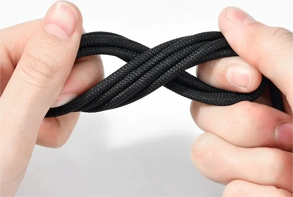 Кабель Baseus Tungsten Gold USB to Lightning 1m Black (CALWJ-01) [92814] - фото 6