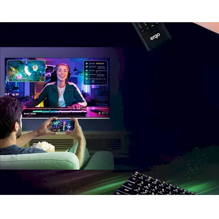 Телевизор Ergo 43GUS8555 QLED - фото 10