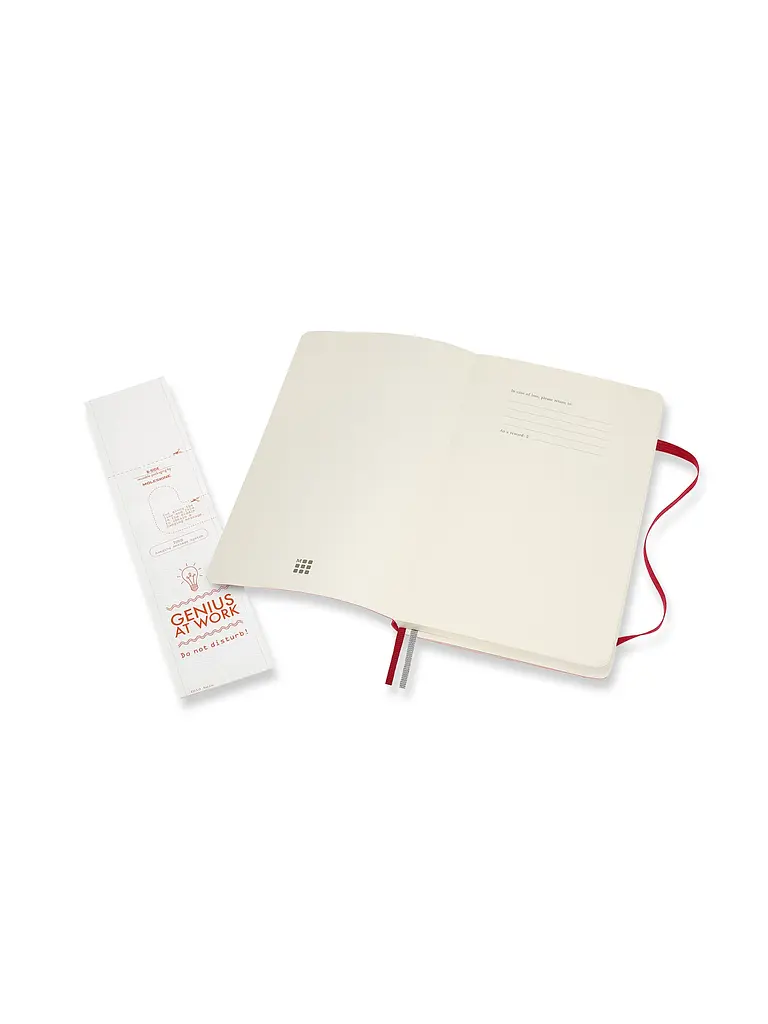 Записник Moleskine Classic Expanded середній, Нелінований Червоний М'який (QP618EXPF2) - фото 4