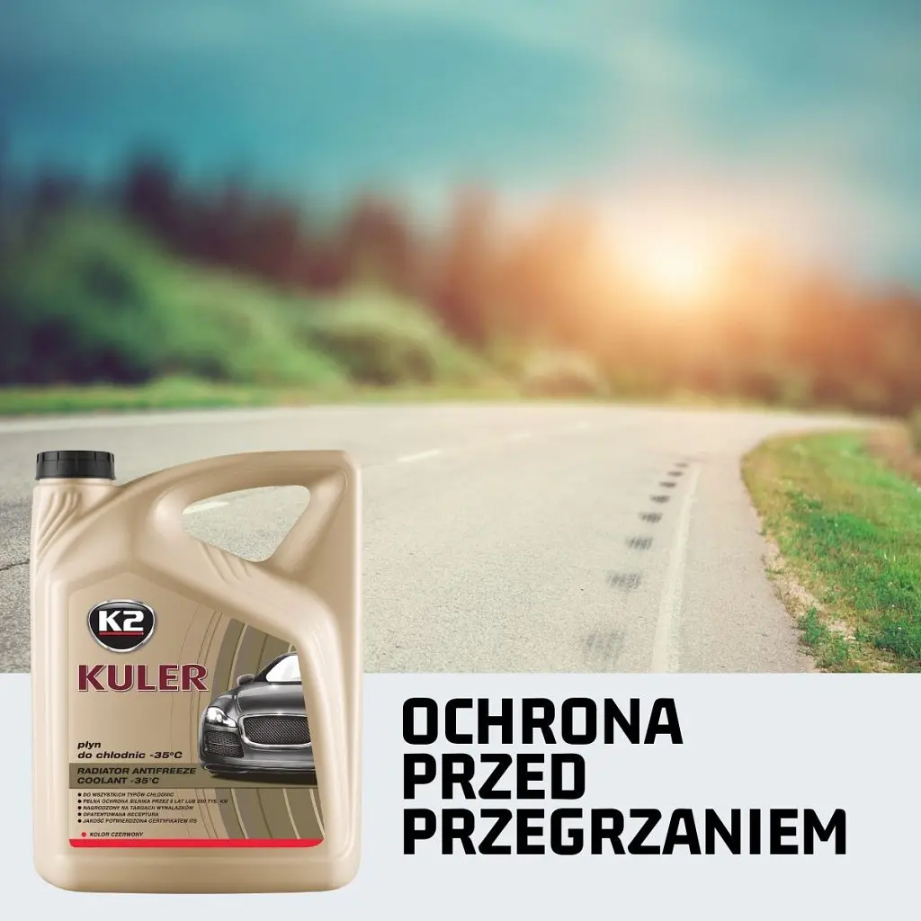 Антифриз K2 KULER -35C 1л RED (T201C) - фото 10