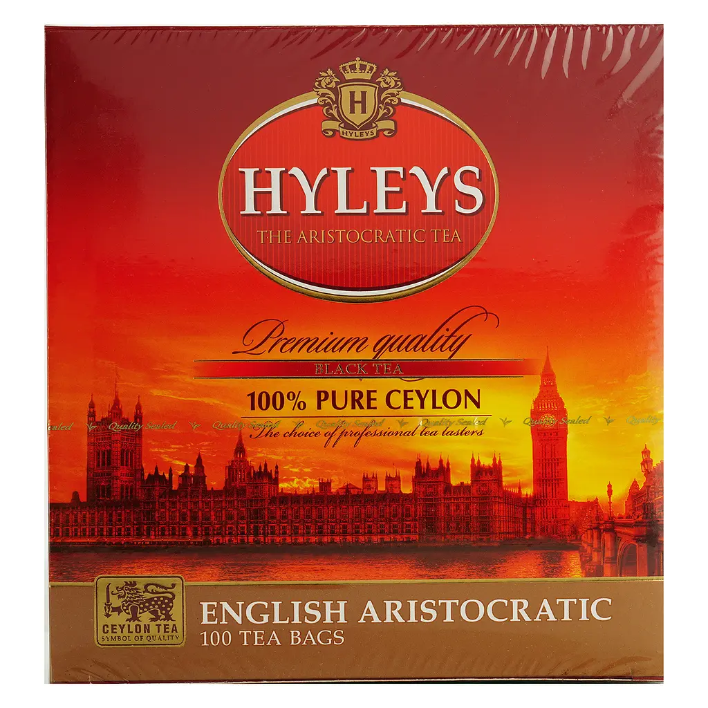 Чай Hyleys English aristocratic 200 г (100 шт. x 2 г) - фото 2