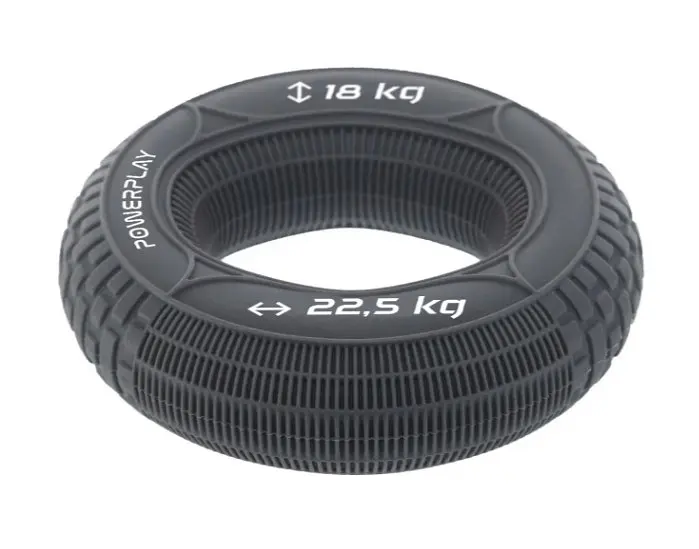 Еспандер кістьовий PowerPlay силіконовий PP-4330 Hand Grip Loops Medium 18-22,5-36 кг Сірий (PP_4330_Grey_(18-22.5kg)) - фото 2
