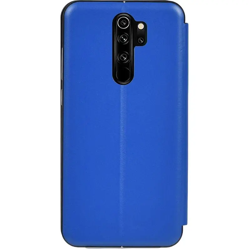 Чехол-накладка Toto Book Rounded Leather Case Xiaomi Redmi Note 8 Pro Navy Blue - фото 2