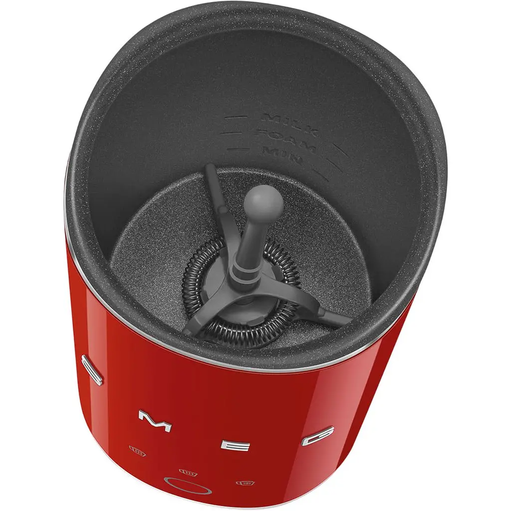 Пінозбивач молока Smeg MFF02RDEU Red [169573] - фото 9