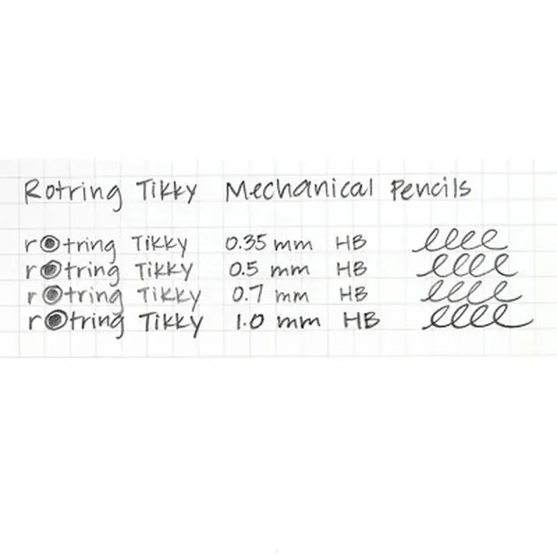Олівець механічний Rotring Drawing TIKKY Black PCL 0,5 (R1904700) - фото 5