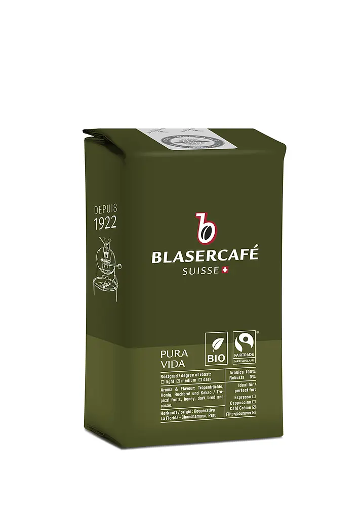 Кофе в зернах Blasercafe Pura Vida 250 г - фото 2