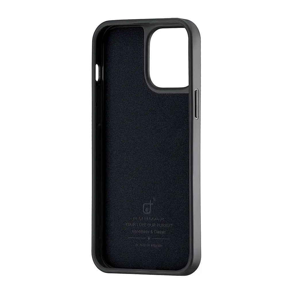 Чохол Jinduka Leather Ringo iPhone 13 Pro Max Black - фото 3