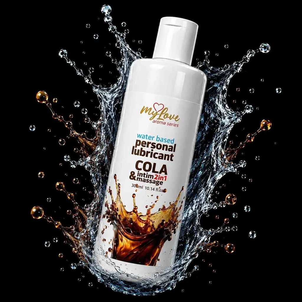 Лубрикант MyLove Aroma Series IntimMassage 2in1 Cola, 300 мл - фото 2