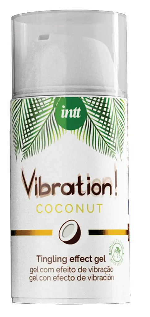 Рідкий вібратор Intt Vibration Coconut Vegan (15 мл) Intt SO5972 92291 - фото 3