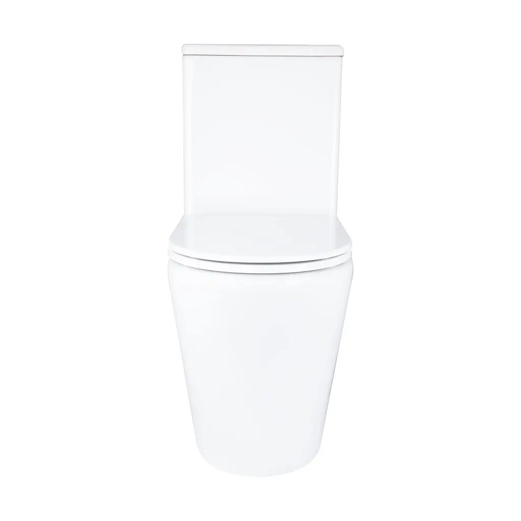Унитаз напольный Qtap Dove Rimless безободковый с сиденьем Soft-close White QT06228380BW, Белый - фото 3