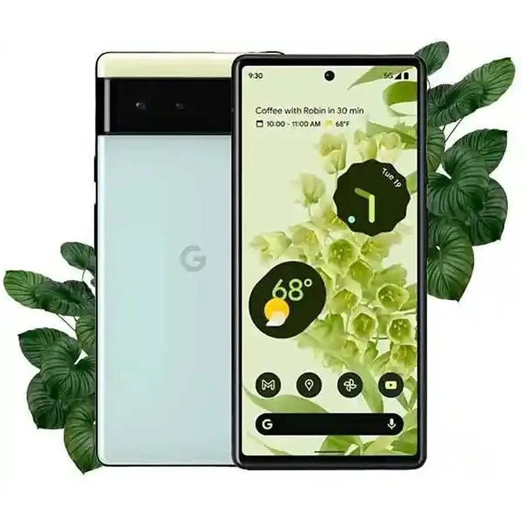 Смартфон Google Pixel 6 128gb Sorta Seafoam - фото 2
