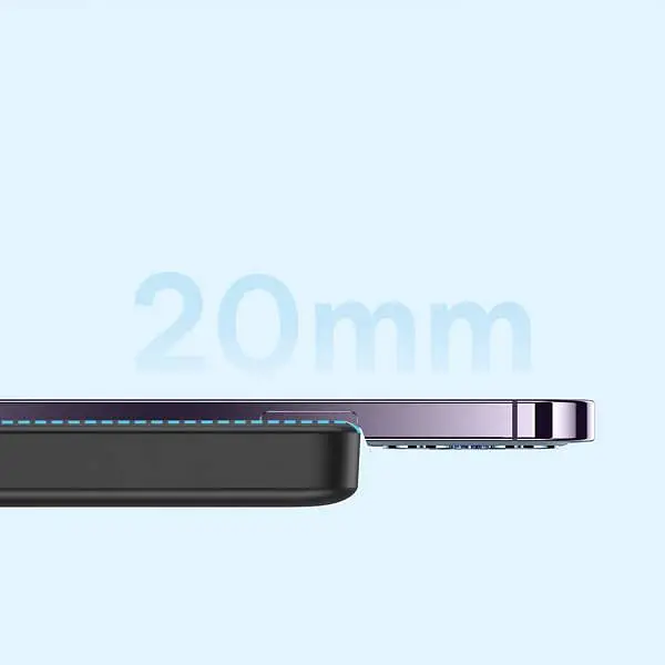 Портативная батарея - магнитный аккумулятор Baseus Magnetic Mini Air 10000mAh 20 W черный - фото 2