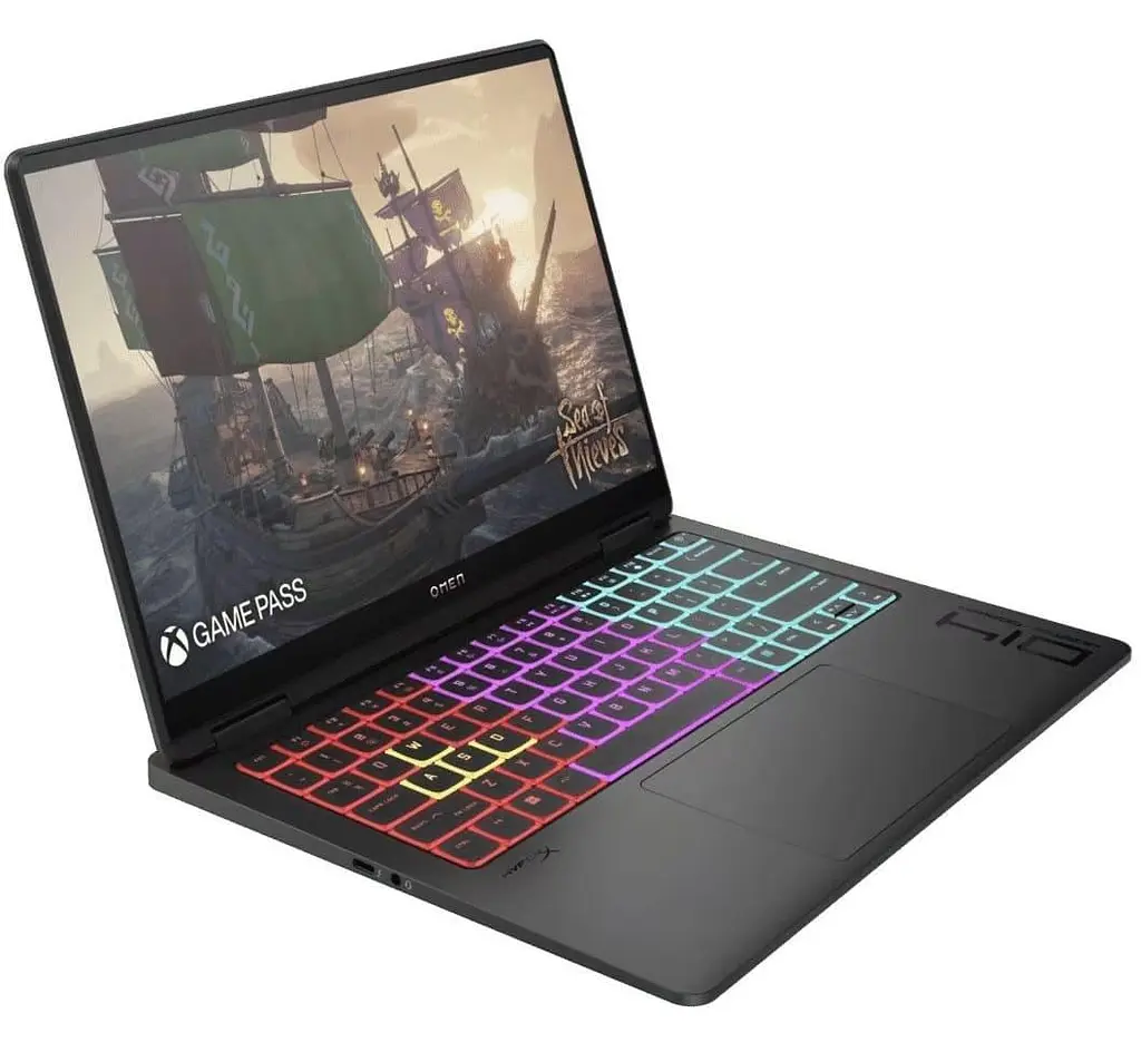 Ноутбук HP 14 OMEN Gaming 14-fb1000ua 3K OLED/Ultra 9-285H/64GB/2TB/RTX 5070 8GB/W11H/Black (BW7L4EA) - фото 3
