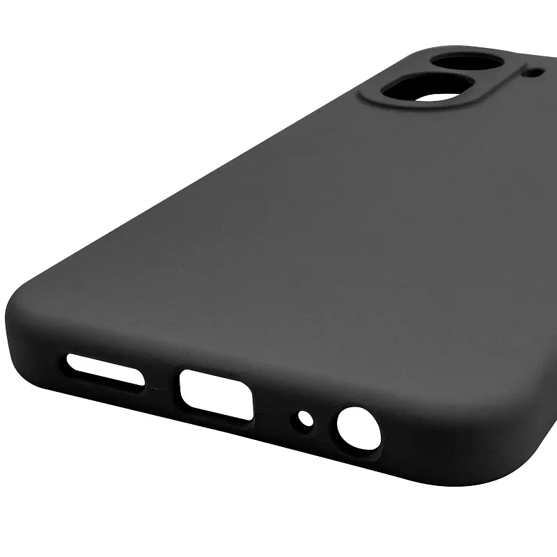 Чохол Silicone Cover Lakshmi Full Camera (AAA) для Xiaomi Redmi A7 Pro 4G / Poco C81 Чорний / Black - фото 5