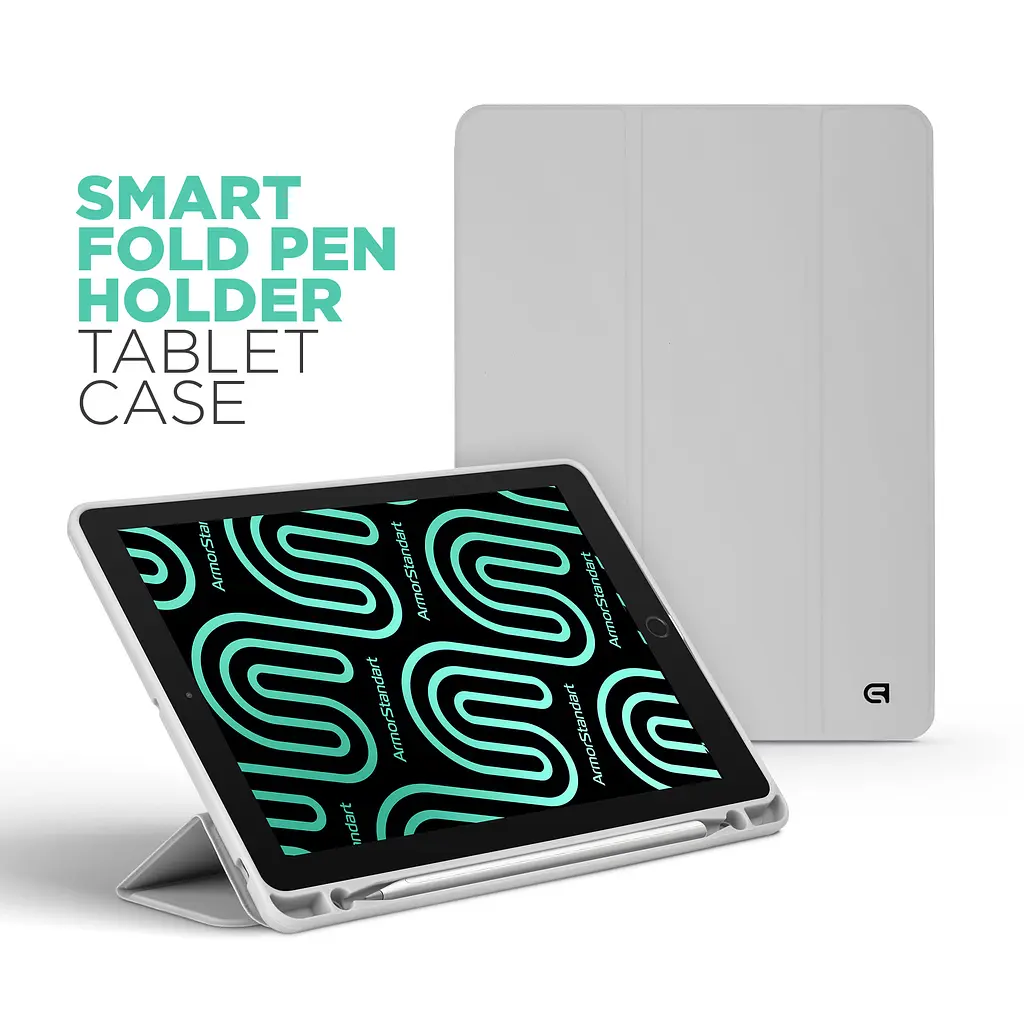 Чехол ArmorStandart Smart Fold Pen для Apple iPad Air 11 (2024) Light Grey (ARM78123) - фото 3