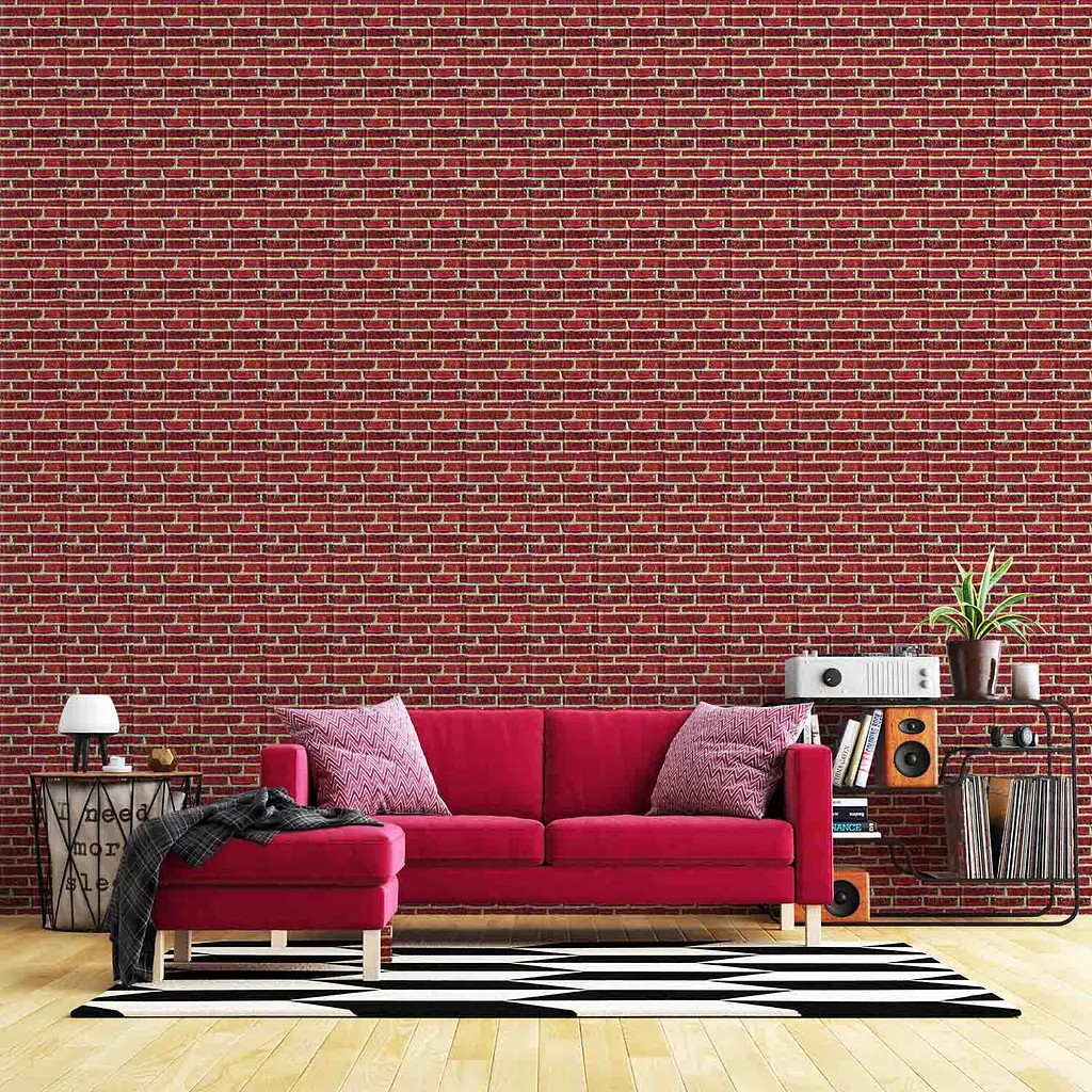 Самоклеюча декоративна 3D панель Loft Expert міні цегла 700x770x5 мм - фото 6