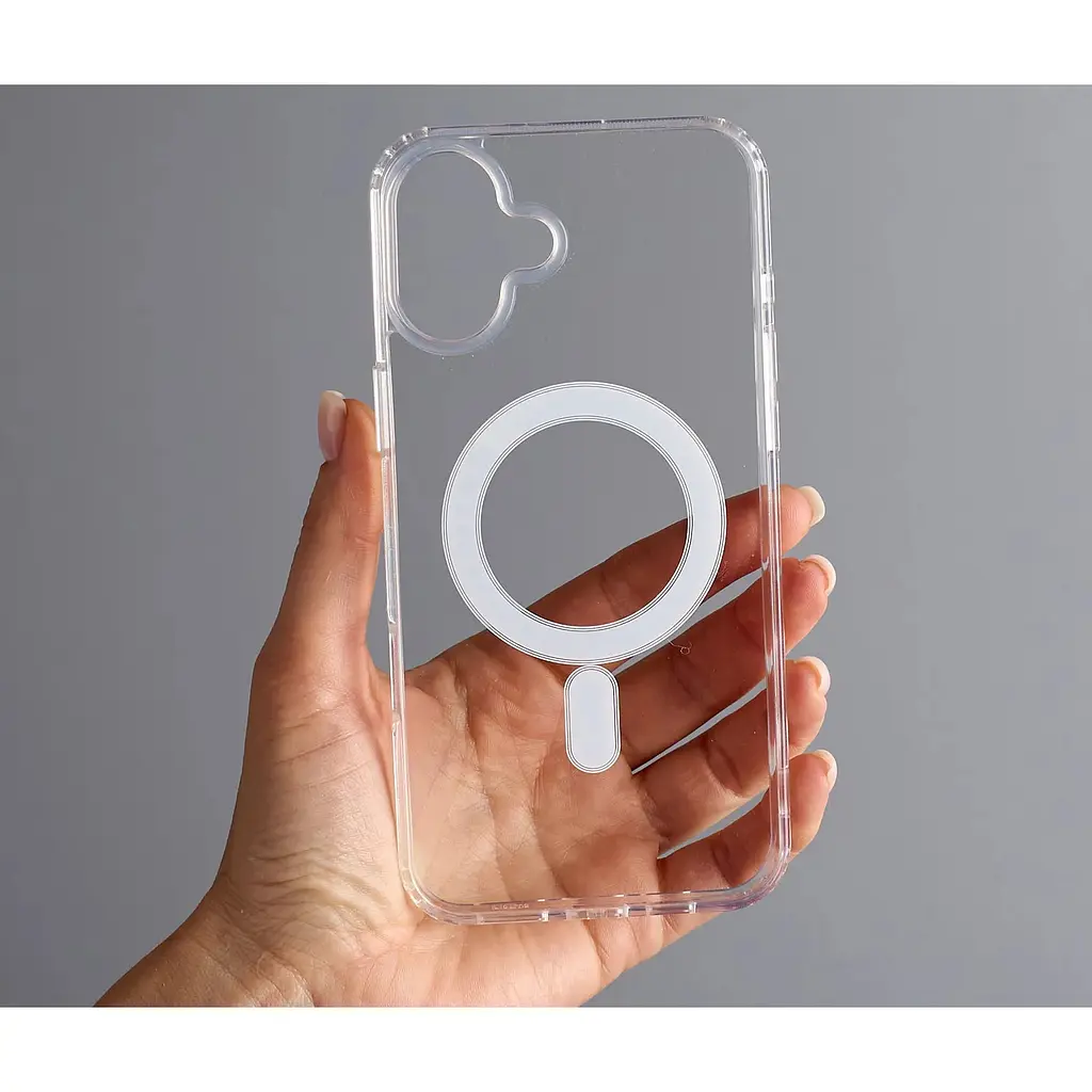 Чохол Clear Case with MagSafe для Apple iPhone 16 Transparent AA [115334] - фото 2