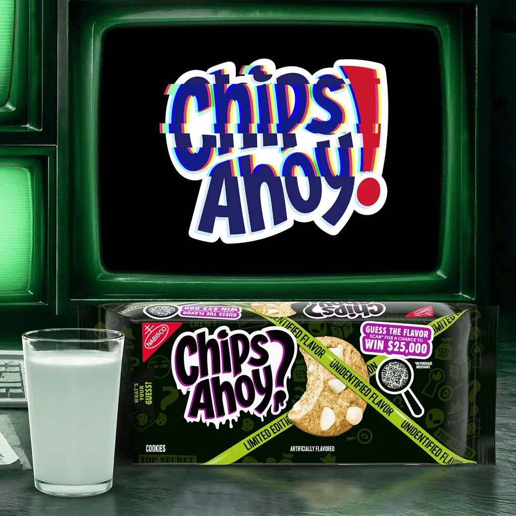 Печиво Chips Ahoy! Chewy Mystery Glitch Cookies 271г - фото 7