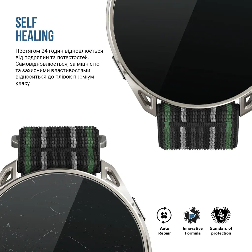 Плівка захисна Armorstandart Matte hydrogel Amazfit Cheetah 2 Ultra 6 pcs (ARM93586) - фото 3