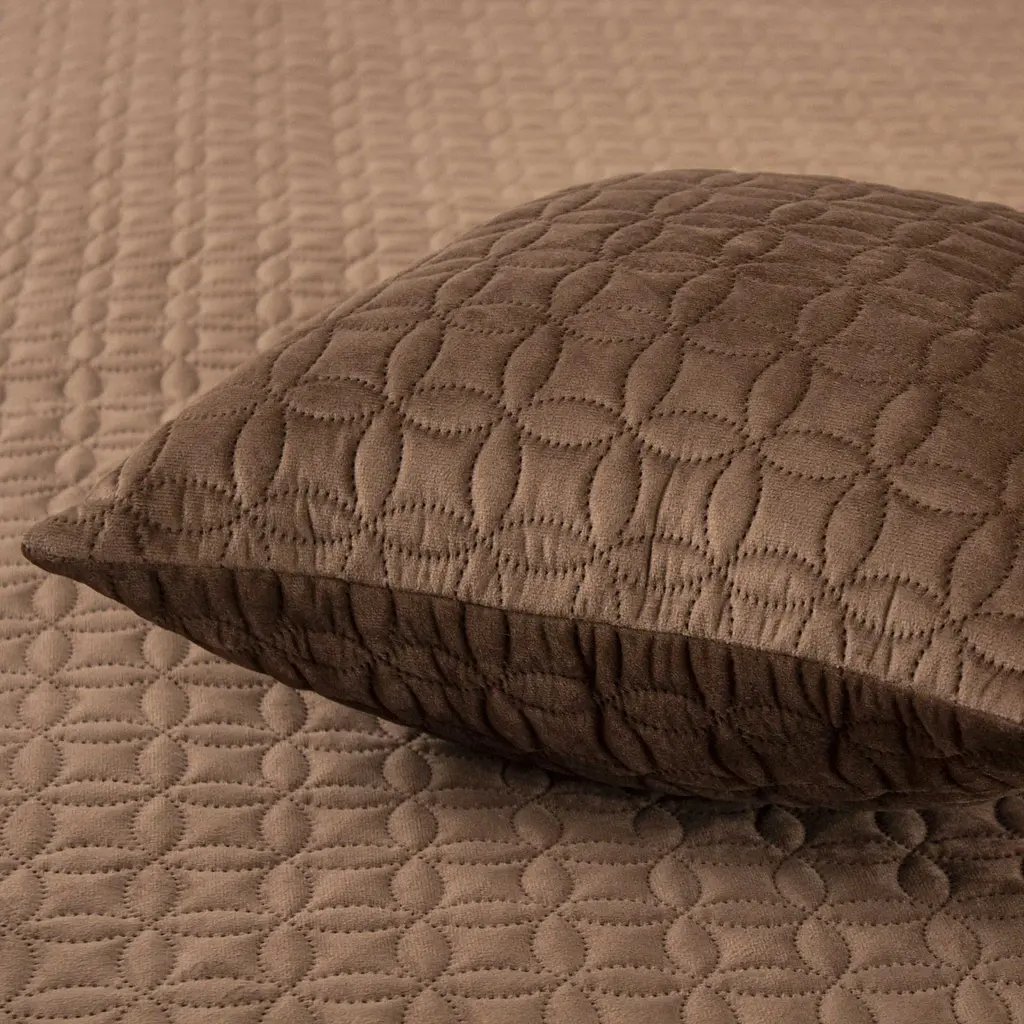 Покривало ТЕП Velour Мозаїка 150x210 см коричневий (4-00515_36184) - фото 6