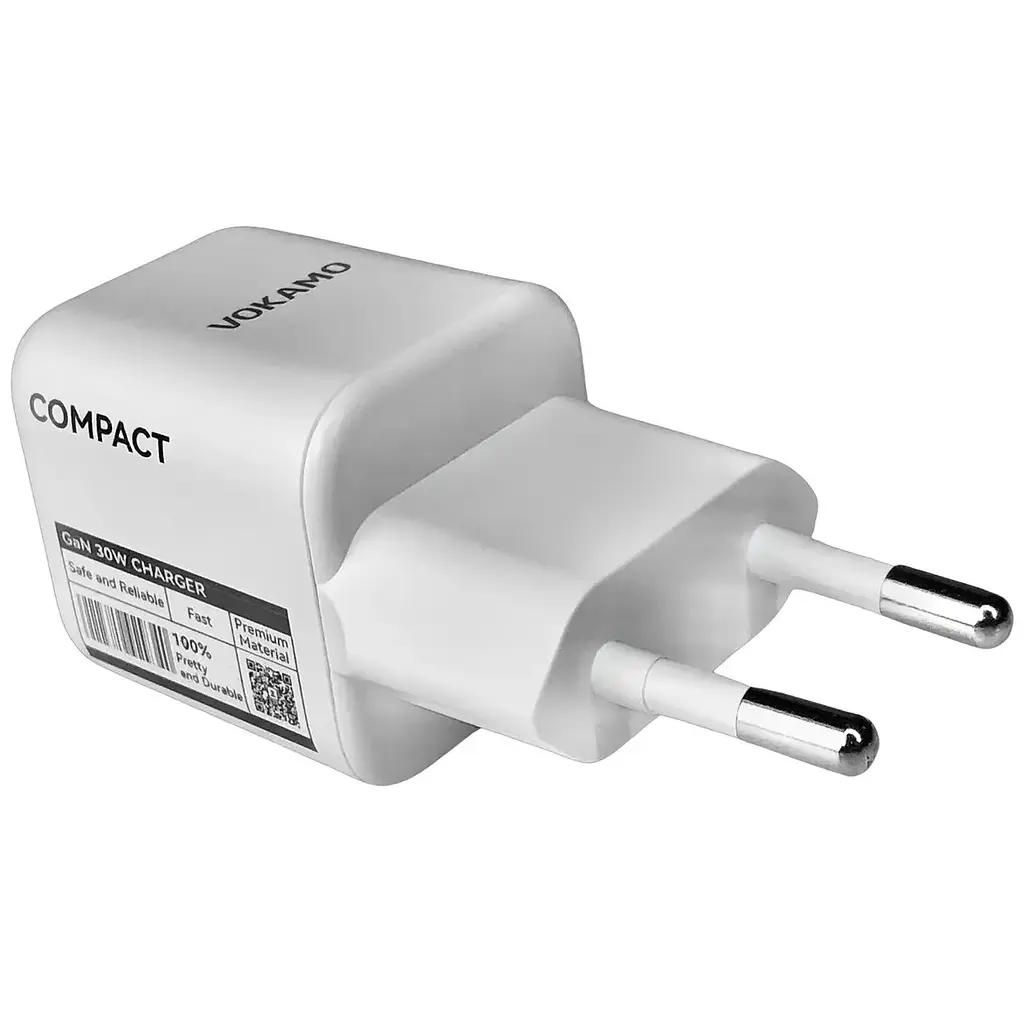 Зарядний пристрій Vokamo Type-C Spow mini GaN 30W - фото 2